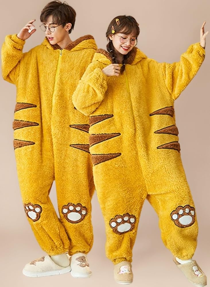 Amazon | [MTKCNTL] ルームウェア カップル 着ぐるみ もこもこ